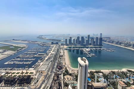 4 Bedroom Apartment for Rent in Dubai Marina, Dubai - Palm Jumeirah Views | High Floor | Furnished