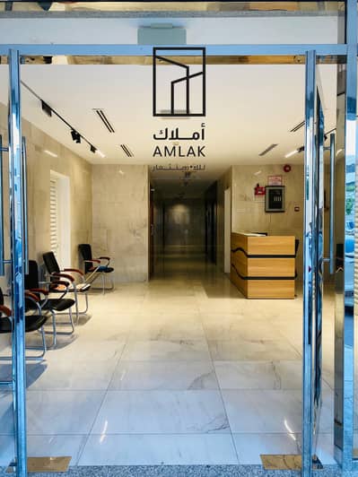 Office for Rent in Al Bustan, Ajman - Building Entrance. jpeg
