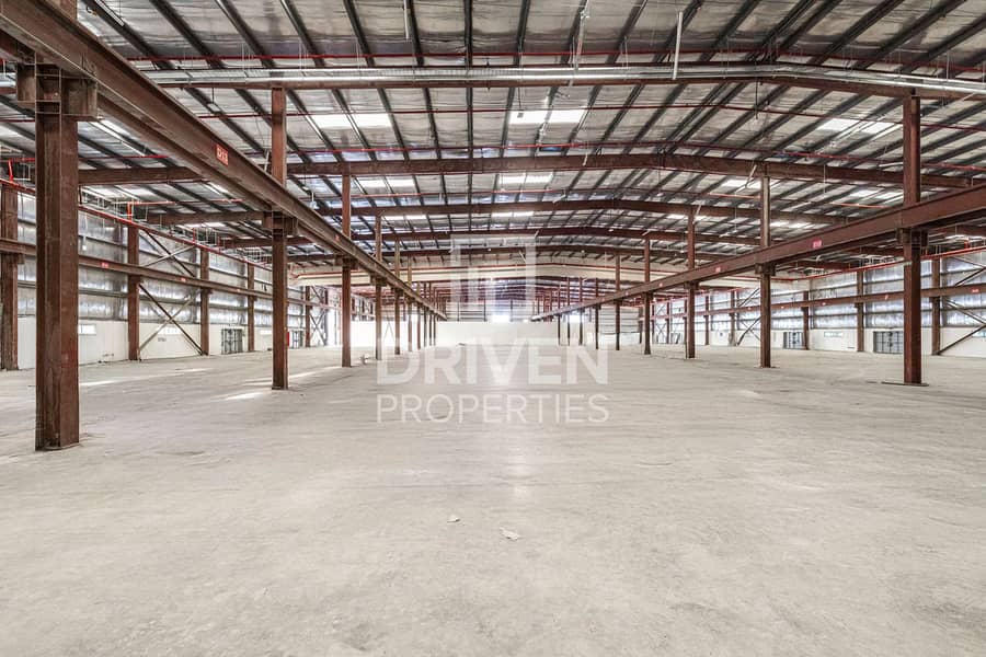 Warehouse Ideal for Large Scale Operations
