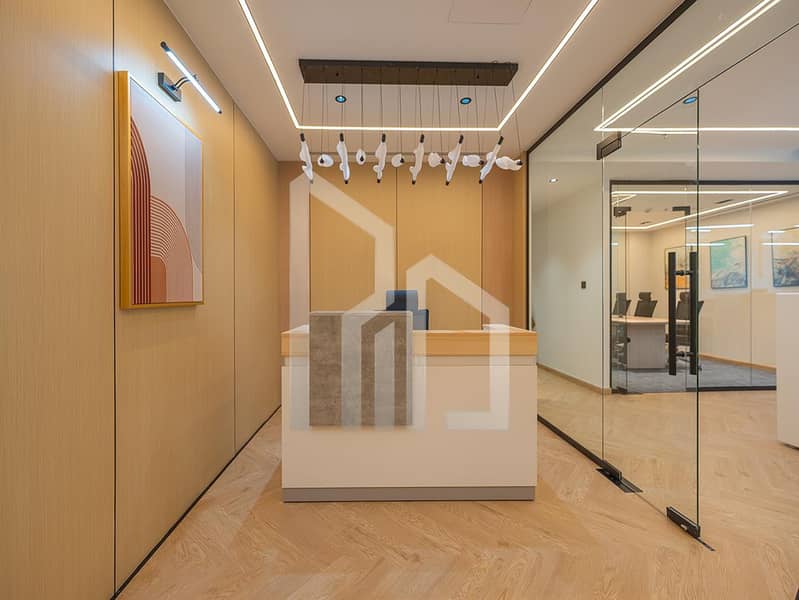 Close to Metro | Fully Furnished | With Partitions