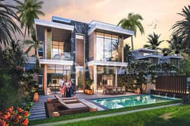 فیلا في بيلير ذا ترمب استايتس،فلل ترمب استايتس،داماك هيلز 7 غرف 12500000 درهم - 12033116