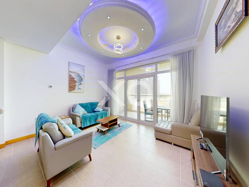 位于朱美拉棕榈岛，海滨公寓，哈塞尔公寓 1 卧室的公寓 175000 AED - 12098750