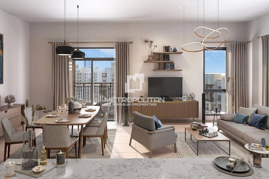 1BR Best Layout | Burj Al Arab view | Q1 2026