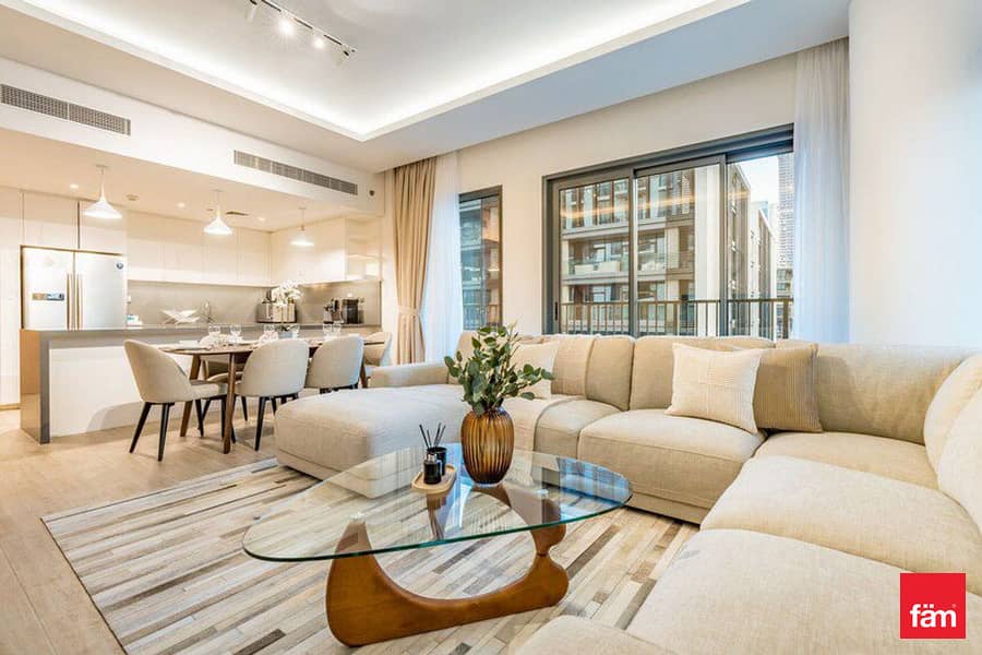FULLY FURNISHED | BURJ AND PARK VIEW | LUXURY