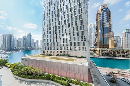 2 Bedroom Apartment for Rent in Dubai Marina, Dubai - Palm and Marina views | Vacant | Negotiable