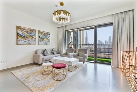 فلیٹ 3 غرف نوم للايجار في زعبيل، دبي - Living Room (21). jpeg