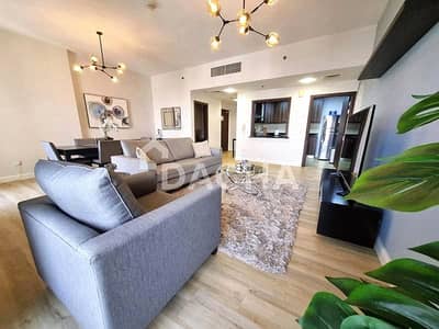 2 Bedroom Apartment for Rent in Jumeirah Beach Residence (JBR), Dubai - Fully Furnished | Marina View | Spacious Layout