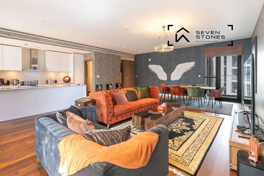 3BR with Maid | Swimming Pool View | 3 Balconies