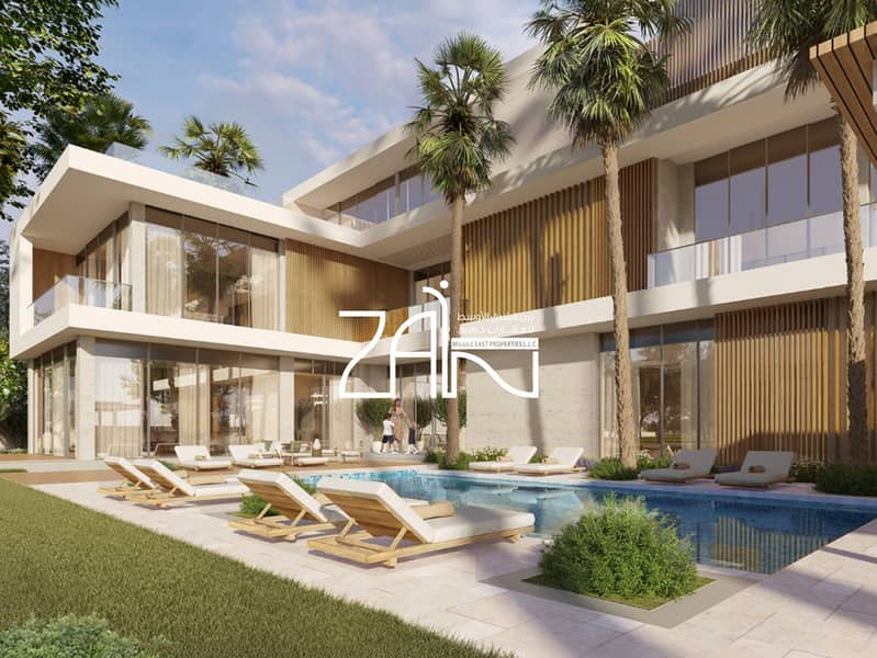 位于阿尔雷姆岛，里姆山庄，运河人家 4 卧室的别墅 5200000 AED - 12101710
