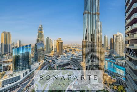 3 Bedroom Flat for Rent in Downtown Dubai, Dubai - Vacant | Fully Furnished | Burj Khalifa View