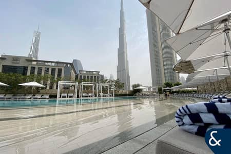 2 Bedroom Flat for Rent in Downtown Dubai, Dubai - Burj Views | 5-Star Service | Luxury 2 Bed