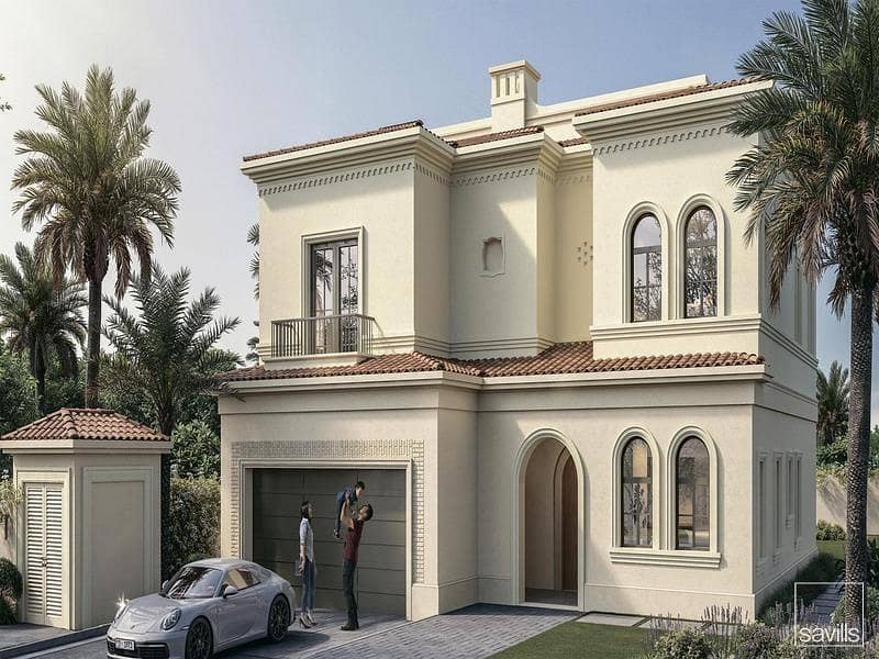 位于扎耶德城，绚烂生活社区，Almeria 4 卧室的别墅 4817000 AED - 12103848
