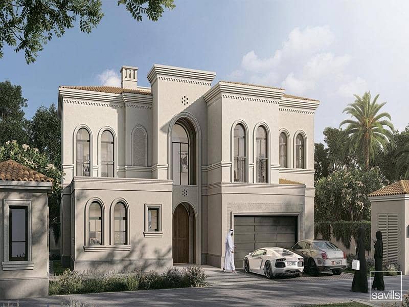 位于扎耶德城，绚烂生活社区，Almeria 4 卧室的别墅 4803000 AED - 12103845