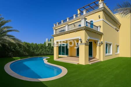4 Bedroom Villa for Rent in Jumeirah Park, Dubai - Terrace Access | Pool | Landscape