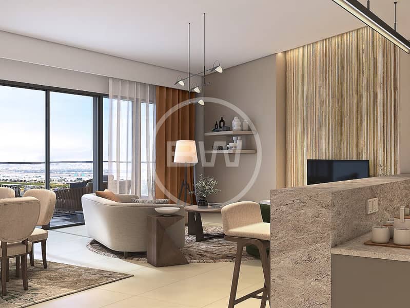 Golf Course View | 1 BHK + Study | Elegant Golf Course View | 1 BHK + Study | Elegant