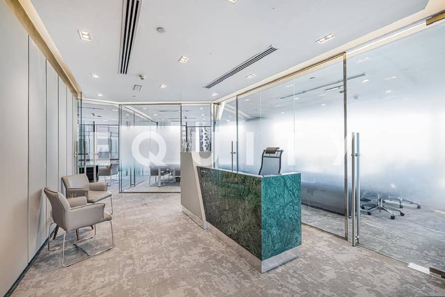 Furnished Unit | Luxury Office | High Floor