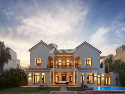 6 Cпальни Вилла Продажа в Палм Джумейра, Дубай - Вилла в Палм Джумейра，Сигнатур Виллы Палм Джумейра，Виллы Сигнатур Фронд А, 6 спален, 55000000 AED - 12104851