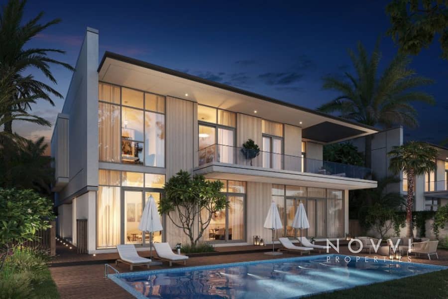 位于穆罕默德-本-拉希德城，11街区，奥普花园 5 卧室的别墅 17000000 AED - 12104845