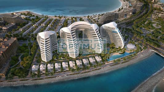 阿尔马扬岛， 拉斯海玛 3 卧室单位待售 - OYSTRA AERIAL SHOT 2. jpg