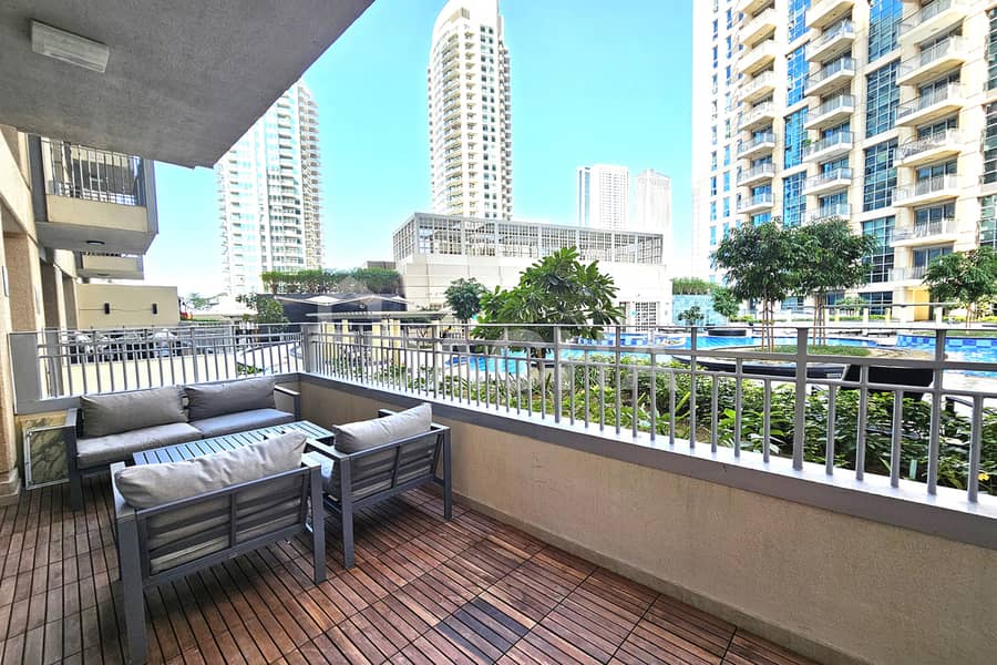 Burj view | Beautifully upgraded | Furnished