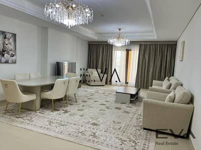 2 Bedroom Flat for Rent in Palm Jumeirah, Dubai - Large 2 BR | Full Sea View | Private Beach Access