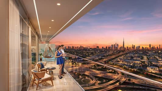 1 Спальня Апартамент Продажа в Дубай Силикон Оазис, Дубай - Balcony View-1-2. jpg