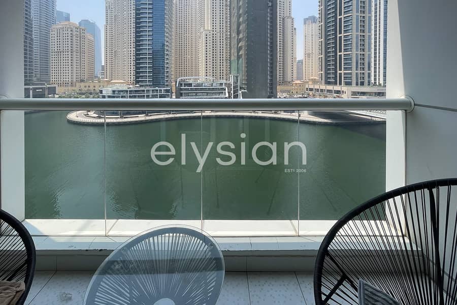 Full Marina Canal View | Vacant Now | Furnished