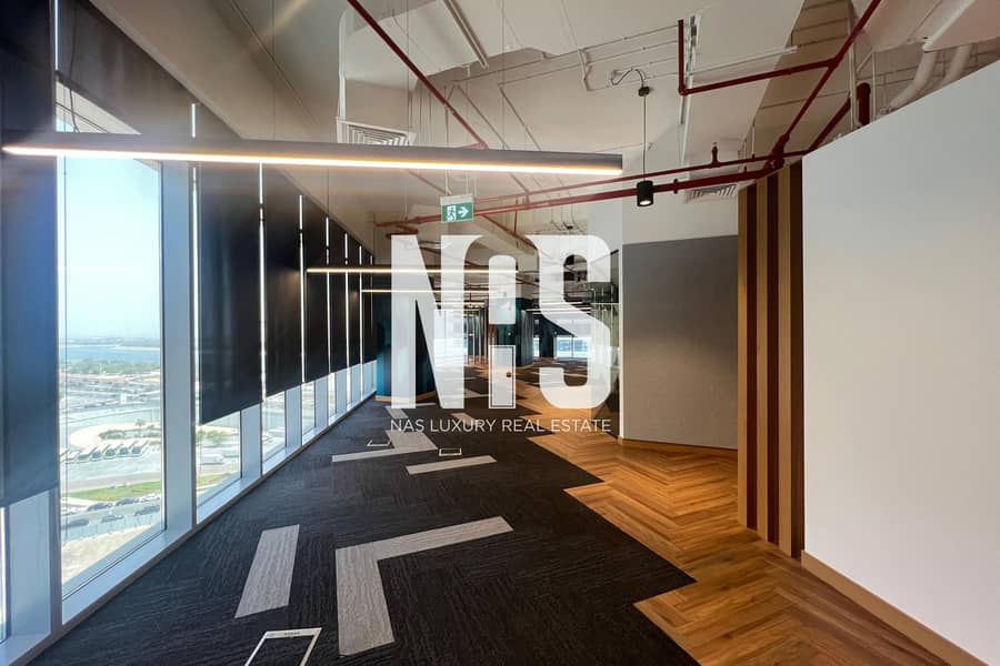 Premium Office | 243 SQM | Near ADNEC | Fitted