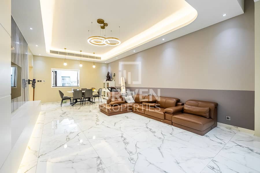 Upgraded | Fully Furnished with Maids Room