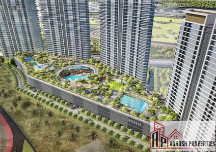 1 Bedroom Flat for Sale in Motor City, Dubai - Podium. jpg