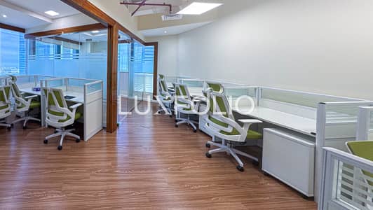 Office for Rent in Business Bay, Dubai - Close To Metro | Partitioned | Furnished