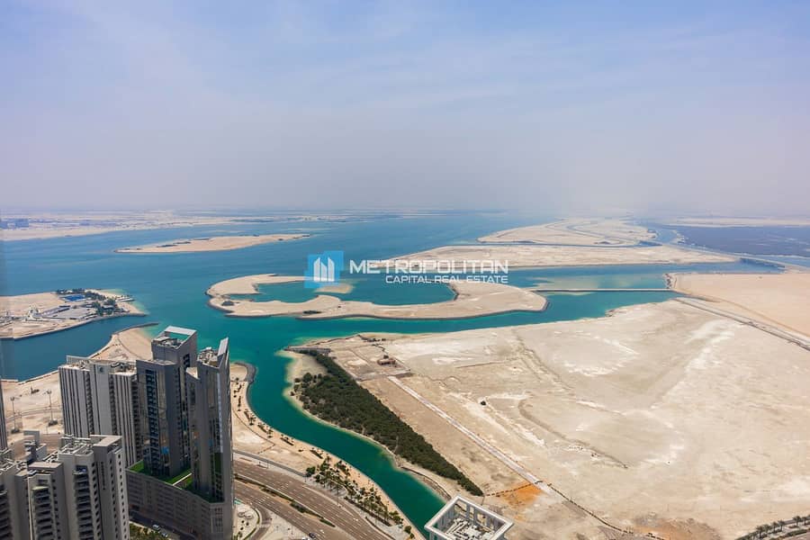 Full Sea View | High Floor 2BR+Maids | Sky Pod