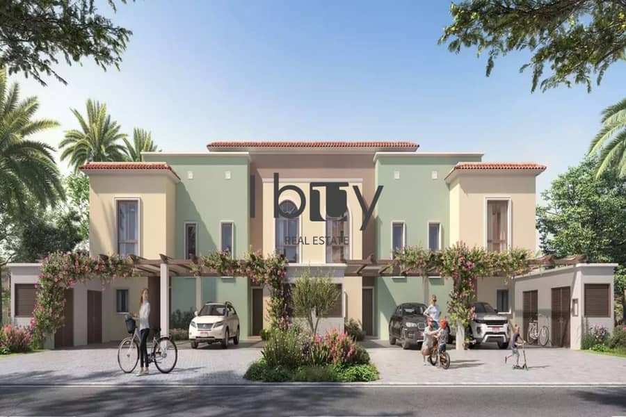 位于雅斯岛，亚斯公园景观 4 卧室的别墅 4100000 AED - 12110163