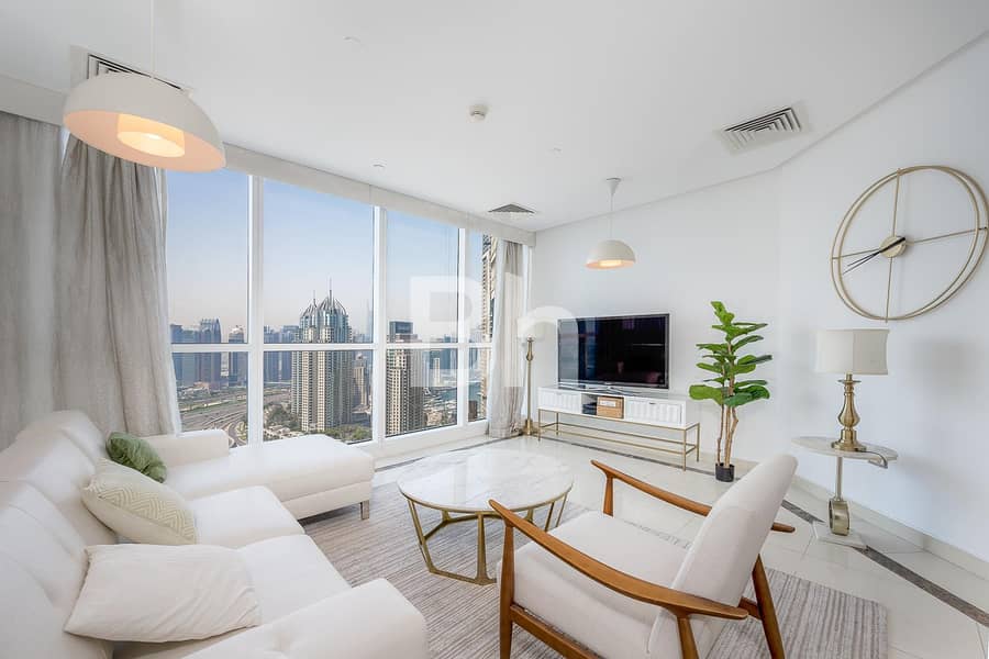 Golf Course Views | Furnished | High Floor