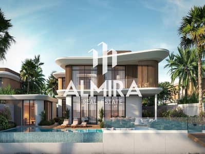 فیلا 6 غرف نوم للبيع في جزيرة ياس، أبوظبي - 6BR CANAL - BACK. jpg