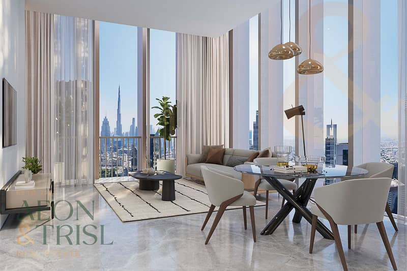 DIFC | Luxury 2 Bed + Maid | Burj Khalifa View DIFC | Luxury 2 Bed + Maid | Burj Khalifa View