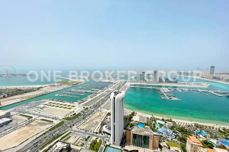1 Bedroom Apartment for Rent in Dubai Marina, Dubai - Best and Biggest 1BR | Sea View | Avail Now