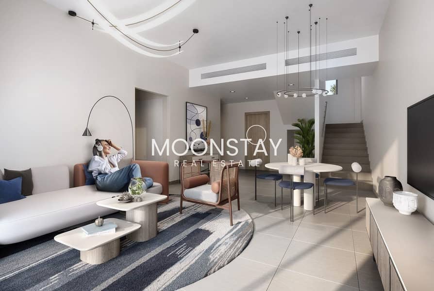位于雅斯岛，亚斯公园景观 5 卧室的别墅 5850000 AED - 12114359