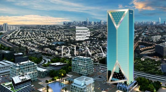 1 Спальня Апартамент Продажа в Джумейра Лейк Тауэрз (ДжЛТ), Дубай - 00 MEADOWS FULL VIEW 04. jpg