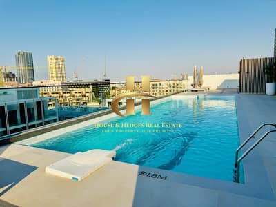 朱美拉环形村(JVC)， 迪拜 单身公寓待租 - POOL. jpg
