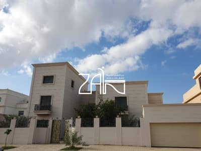 6 Bedroom Villa for Rent in Shakhbout City, Abu Dhabi - Exclusive Double Row Commercial Villa + Maids Room