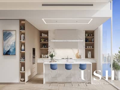 1 Bedroom Apartment for Sale in Business Bay, Dubai - The Quayside - kitchen 1. jpg