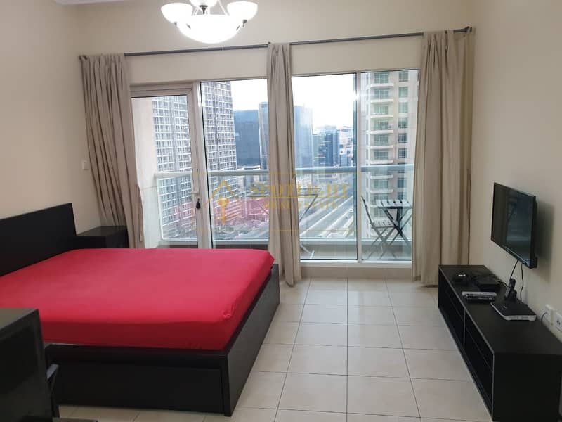 3 Fully Furnished | Close to Dubai Mall | Bright Studio Only 48K