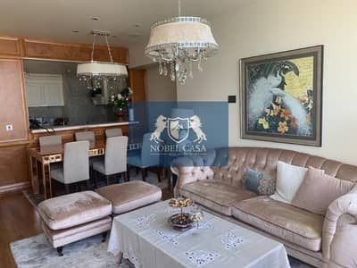1 Bedroom Apartment for Rent in Downtown Dubai, Dubai - Living Room Looking at the Kichen. jpg