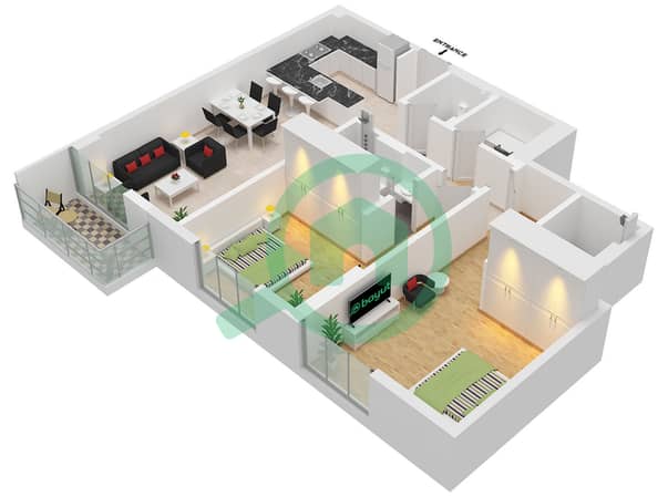 Type C3 Floor 2-14