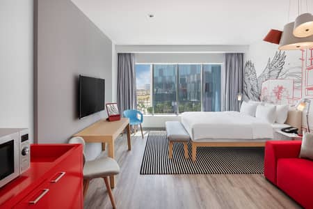 1 Bedroom Hotel Apartment for Rent in Dubai Silicon Oasis (DSO), Dubai - Studio1. jpg