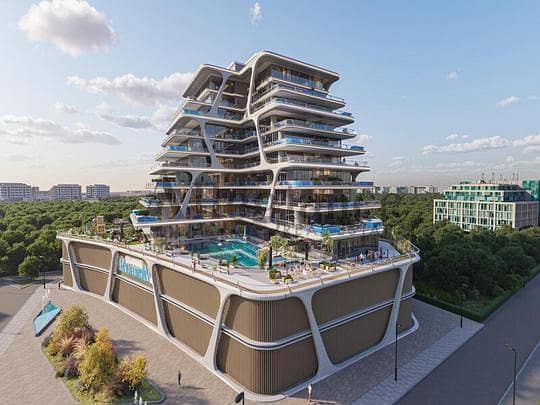 位于探索花园街区，萨马纳加利福尼亚2号 1 卧室的公寓 1050000 AED - 12123816