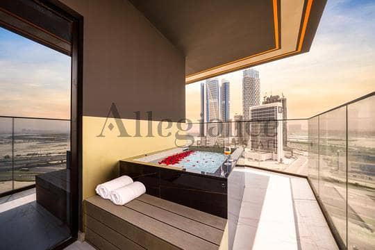 Furnished With Jacuzzi | Canal And Al Khail View