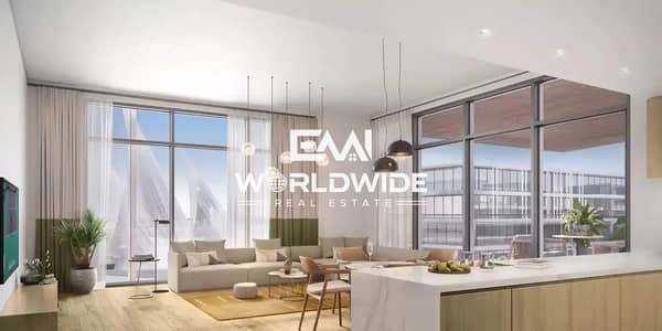 1 Спальня Апартамент Продажа в Остров Садият, Абу-Даби - saadiyat-grove-uptown-views-open-living. jpg