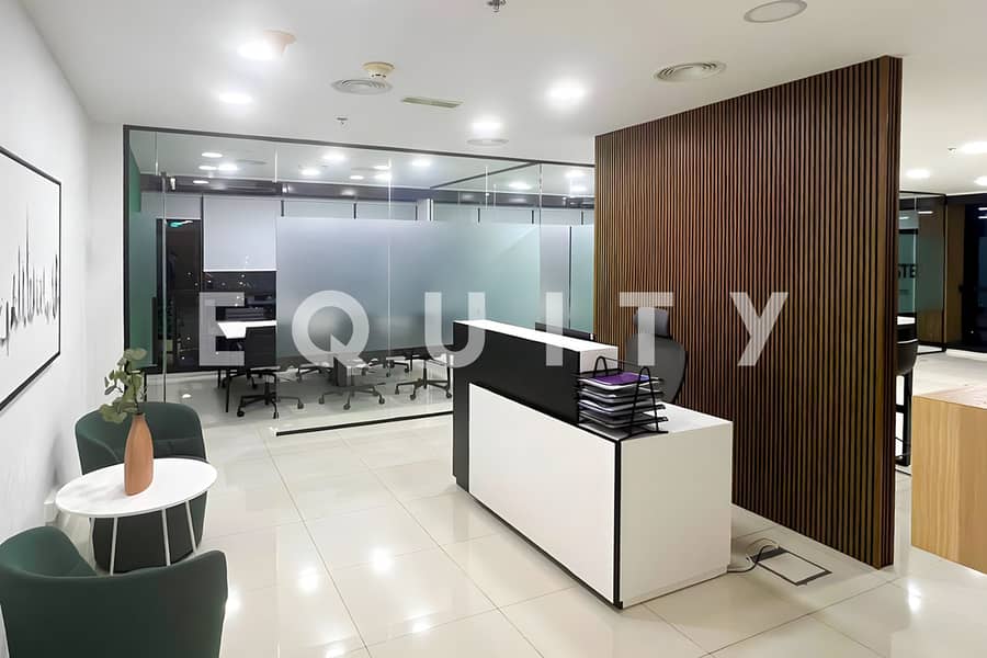Fitted | High-End Design | Turnkey Office in JLT
